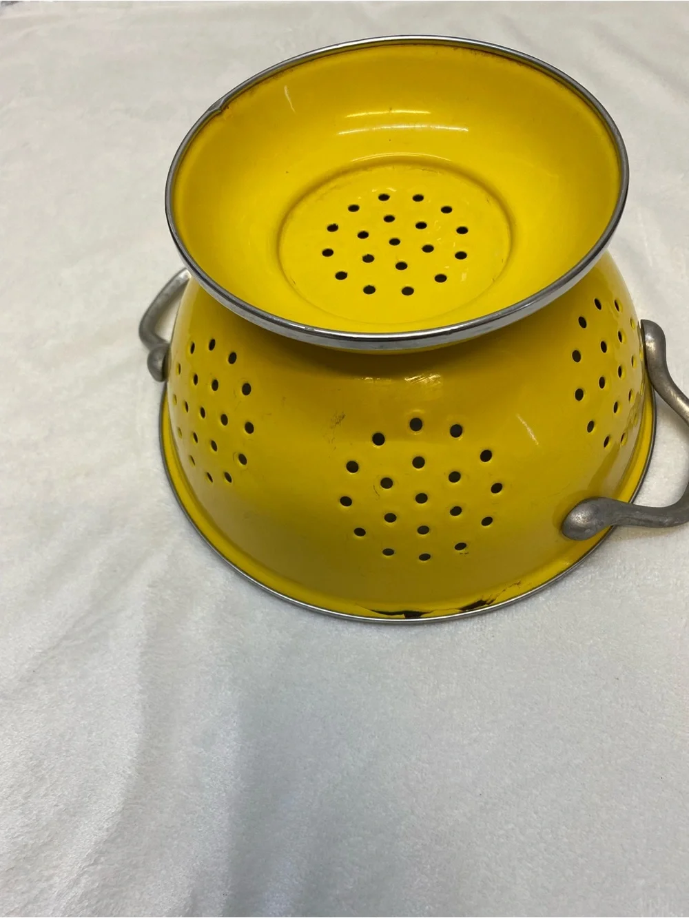 Multi purpose 1 quart colander strainer